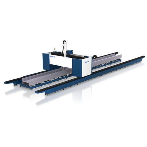 Laser cutting machine - HP30035 - HYMSON LASER - for steel / profile / with control software