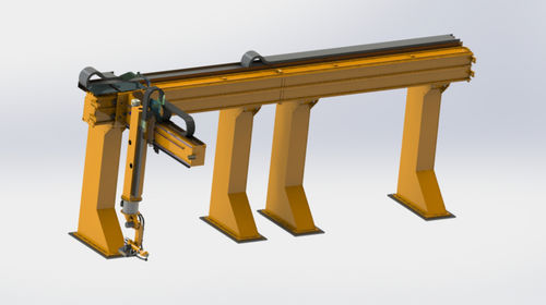 Gantry robot - RLV series - JIANGSU YAWEI MACHINE TOOL - 3-axis / cutting