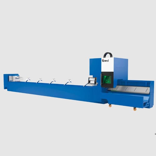 Laser cutting machine - YTF series - JIANGSU YAWEI MACHINE TOOL - for metal / tube / with programming software