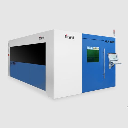 Fiber laser cutting machine - HLF series - JIANGSU YAWEI MACHINE TOOL - for metal / sheet metal / CNC