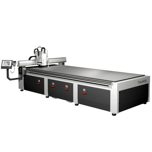 Oscillating blade cutting machine - FRC 416 - ALARSIS - for metal / panel / CNC