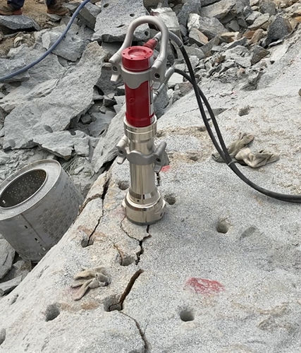 Hydraulic rock splitter - K15/K25 Series - Hirado Kinzoku Kogyo