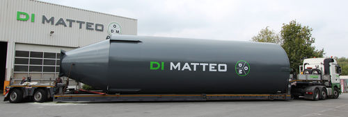 Cone-bottom silo - ODM - Di Matteo Förderanlagen GmbH + Co. KG - filling / construction / building