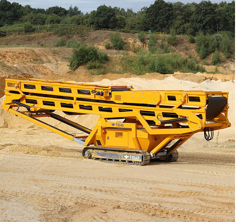 Belt conveyor - T8048 - Parker Plant Ltd - handling / loading / discharge