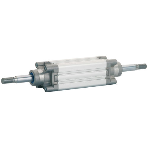 Pneumatic cylinder - XL series - AIGNEP - magnetic piston / with through rod / double-acting