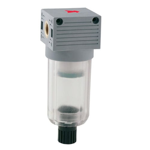 Coalescing filter housing - T015-MINI  - AIGNEP - cartridge / for compressed air / metal