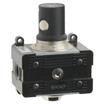 Shut-off valve - T050 series - AIGNEP - ball / manual / electropneumatic