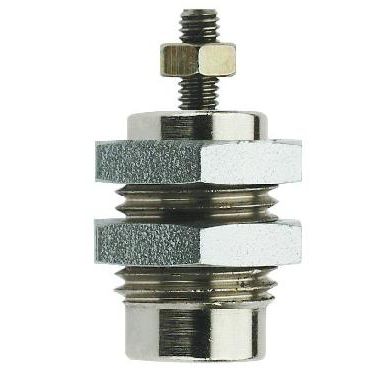 Cartridge cylinder - CAF series - AIGNEP - pneumatic / with threaded rods / single-acting