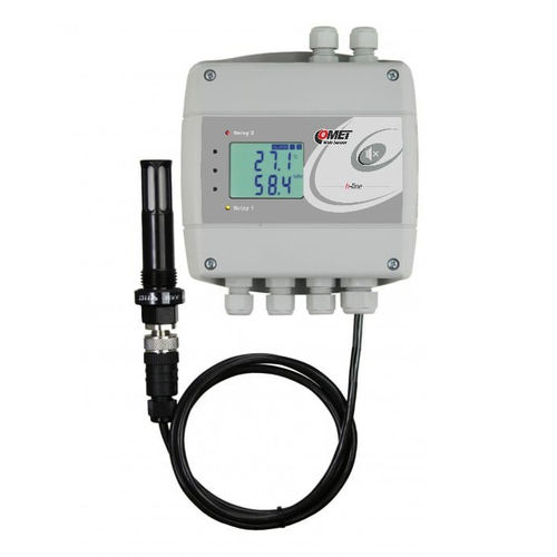 Compressed air thermohygrometer H3531P2 COMET SYSTEM, s.r.o. digital / wallmounted