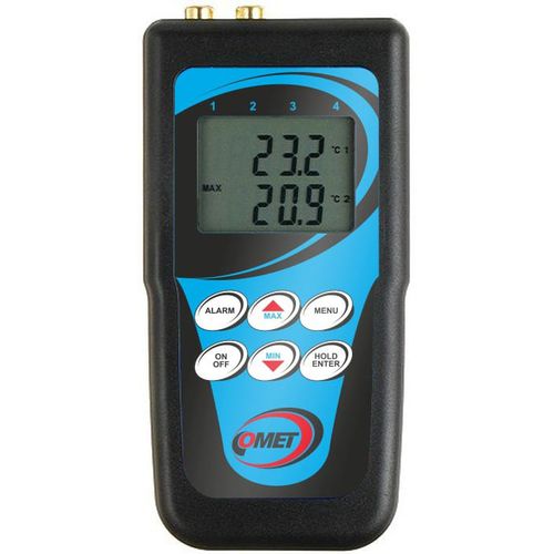 RTD thermometer - C0121 - COMET SYSTEM, s.r.o. - digital / hand-held / dual-channel