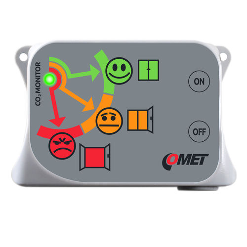 CO2 concentration measuring instrument - COMET SYSTEM, s.r.o. - LED / for building