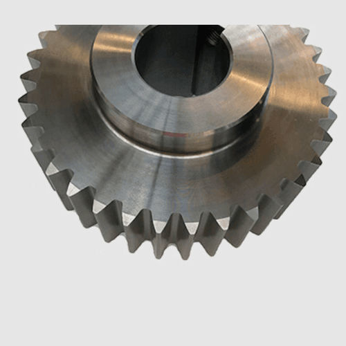 Chain sprocket wheel - HV series - Cross & Morse - straight-toothed / carbon steel / transmission