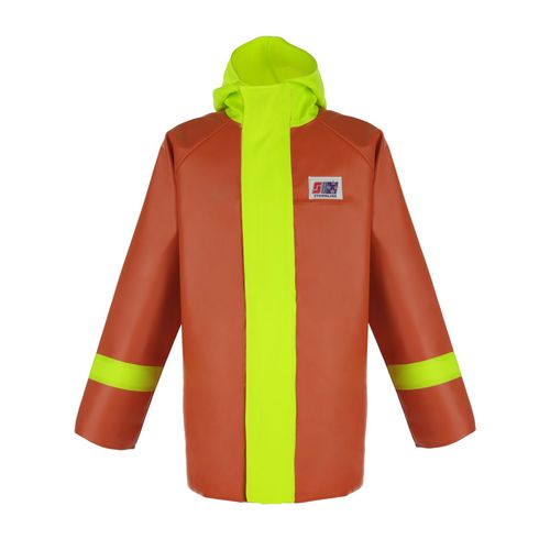 Work jacket - Nelson 248 - Stormline - waterproof / high-visibility / PVC