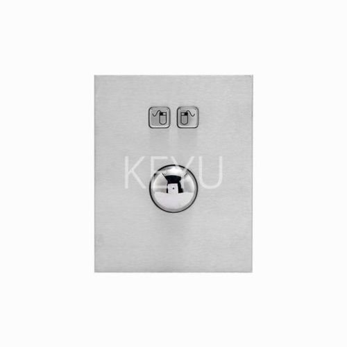 Mechanical trackball - KY-TB-38-B - Shenzhen KEYU Co., Ltd  - panel-mount / 38 mm / stainless steel
