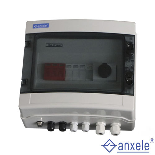 Equipped electrical enclosure - NBPV-2 PV - SHANGHAI ANSON ELECTRIC TECHNOLOGY CO.,LTD - wall-mounted / plastic / IP66