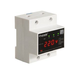 Earth-leakage protection relay - NPP-93s - SHANGHAI ANSON ELECTRIC TECHNOLOGY CO.,LTD - DIN rail / high-voltage