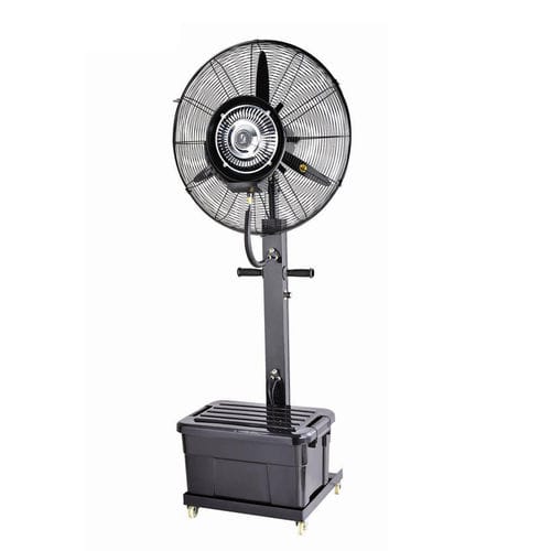 stand fan with cooler