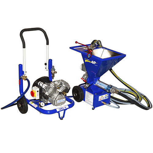 Plaster spraying machine - PROJECT 4-30+ - Euromair