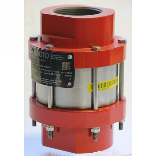 Inline safety valve RGDet4IIA... KITO Armaturen GmbH