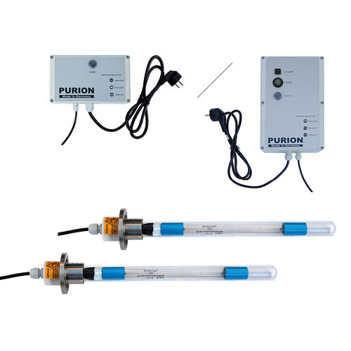 Ceiling air purifier - UV-SET PURION&reg; 10 W SHORT DUAL - PURION GmbH - UV light