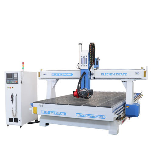 CNC router - ELECNC-2137ATC - Jinan Blue Elephant CNC Machinery Co.,Ltd - 4-axis / 1-spindle / wood