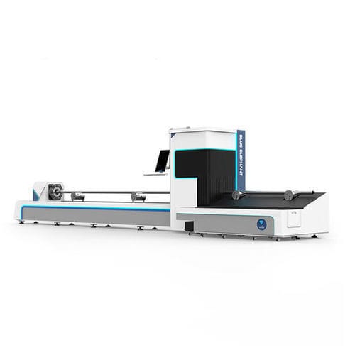 Fiber laser cutting machine - ELECNC-6160T - Jinan Blue Elephant CNC Machinery Co.,Ltd - for metal / tube / CNC