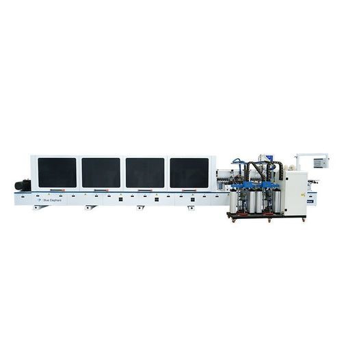Automatic edge-banding machine - E-80 - Jinan Blue Elephant CNC Machinery Co.,Ltd - for panels / for wood / for pre-glued bands