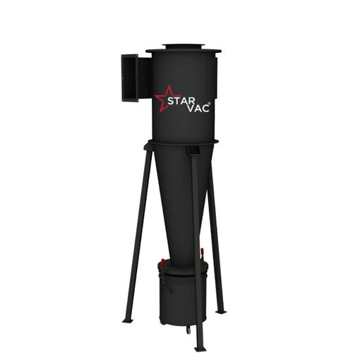 Particle separator - VRC75 - Starvac - cyclone / for the recycling industry / vertical