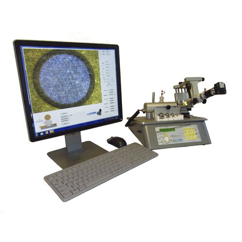 Thickness measuring device - TRIBOtechnic - electro-optical / industrial / laboratory