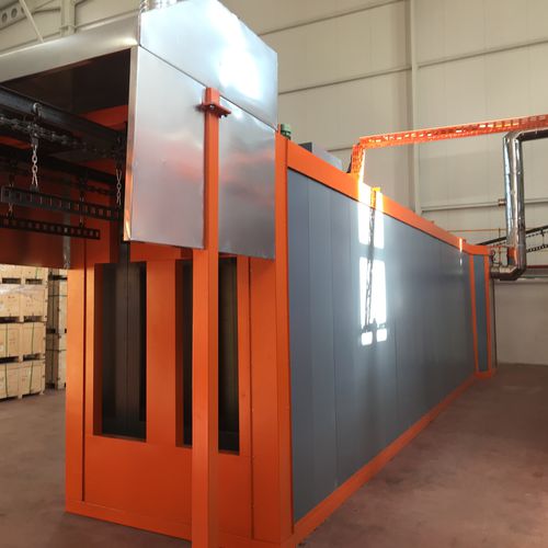 Tunnel oven - U TYPE TUNNEL OVENS - İSTANBUL ELECTROSTATICS - curing / powder coating