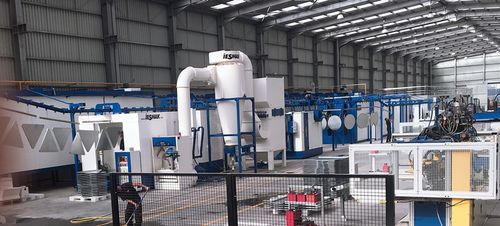 Automatic paint booth - İSTANBUL ELECTROSTATICS