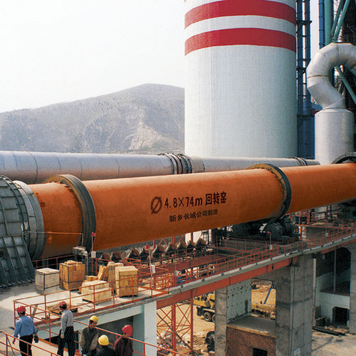 Rotary kiln - Φ2.5 × 40-Φ4.8 × 68 lime kiln - Xinxiang Great Wall Machinery Co., Ltd - heating