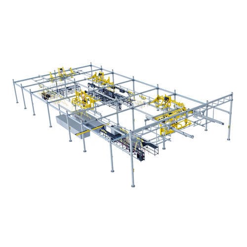 Conveyor system for industrial applications - HLS XL - PIBRA - Industrial Solutions - industrial / transport / for small parts