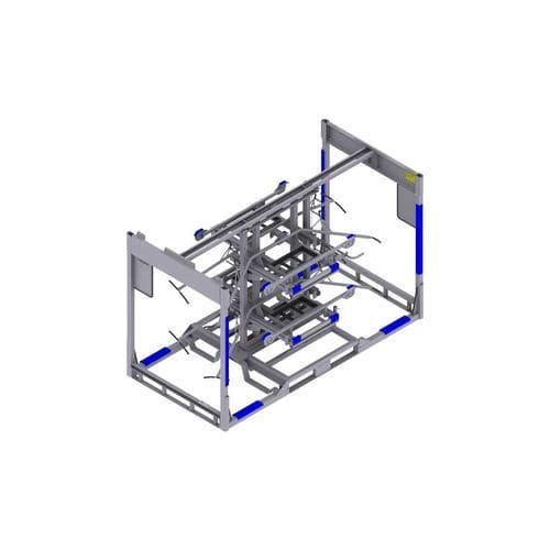 Handling stacker - PIBRA - Industrial Solutions - positioning / sheet / container