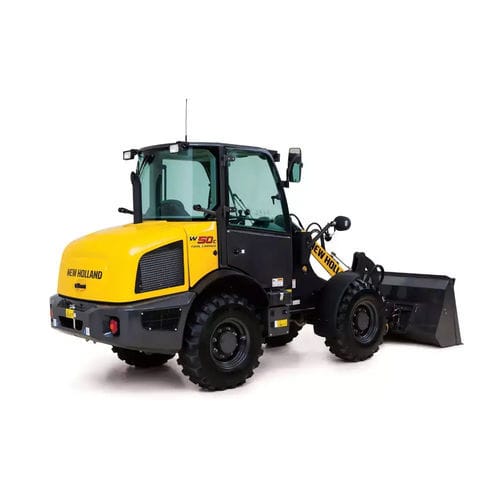 Wheeled loader - W50C - New Holland - articulated / telescopic / standard