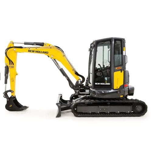 Mini-excavator - E50D - New Holland - medium / crawler / diesel