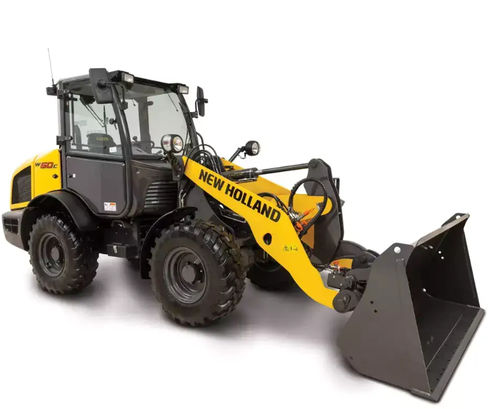 Rubber-tired loader - W60C - New Holland - compact / handling