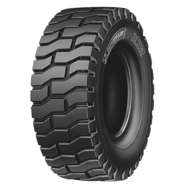 Industrial tire - XZR - Michelin - for telescopic stackers / for port and terminal tractors / 9"