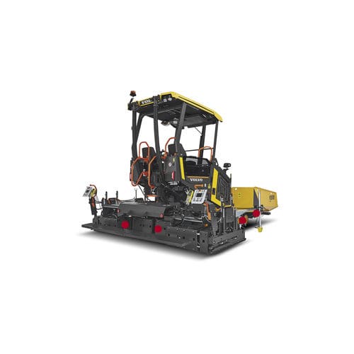 Asphalt paver - P2870D ABG - Volvo Construction Equipment - wheeled