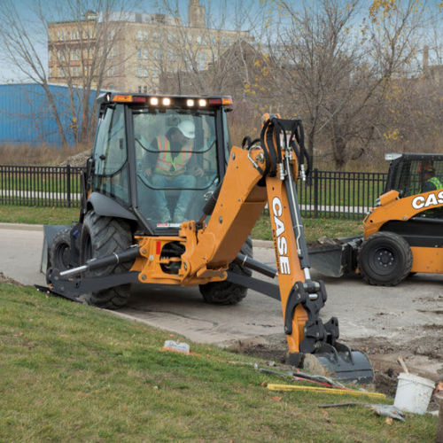 Rigid backhoe loader - 580 SUPER N WT - Case - large