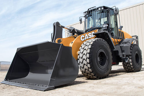 Wheeled loader - 821G - Case - articulated / for construction