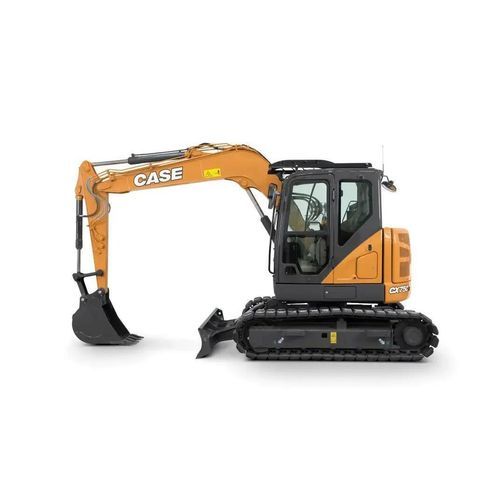 Midi excavator - CX75C SR - Case - crawler / Tier 4 - final / diesel