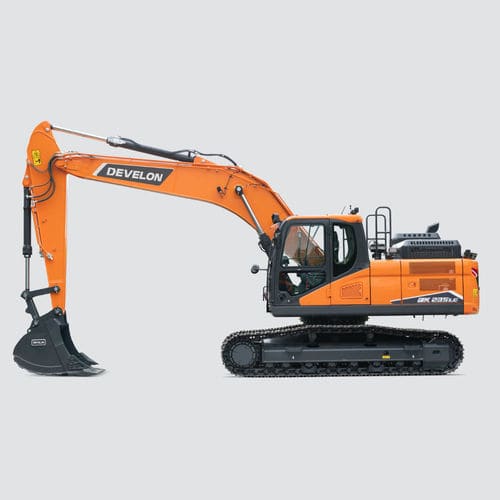 Medium excavator - DX235LC-7 - DAEWOO Construction Equipment Division - crawler / diesel