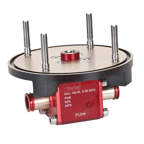 Ball valve - FSDMOFSV1 - Parker Cylinder Division Europe - electric / for control / isolation