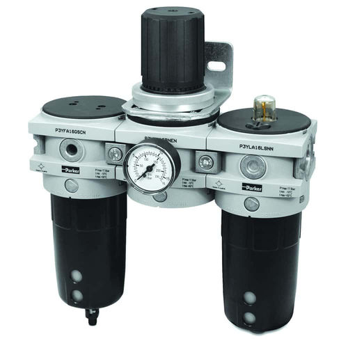 Oil filter-regulator-lubricator - P3Y - Parker Cylinder Division Europe - air / gas / water