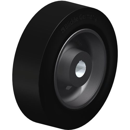 Wheel with solid tire - GEVN series - Blickle Räder+Rollen GmbH u. Co. KG - cast iron / for heavy loads / low-noise
