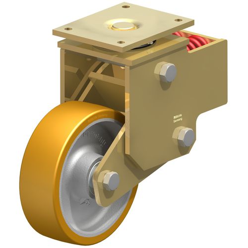 Swivel caster - LSFN-GTH series - Blickle Räder+Rollen GmbH u. Co. KG - base plate / with ball bearing / high load capacity