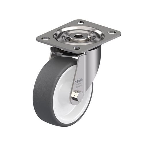Swivel caster - LX-POTH series - Blickle Räder+Rollen GmbH u. Co. KG - base plate / with ball bearing / high load capacity