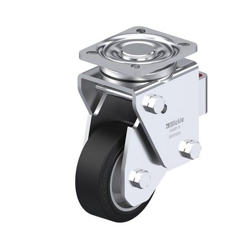 Swivel caster - LHF-ALEV series - Blickle Räder+Rollen GmbH u. Co. KG - base plate / with ball bearing / high load capacity
