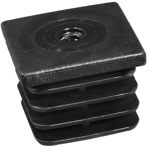 Finned plug - CAP_M series - PLASTEM - square / male / polyamide